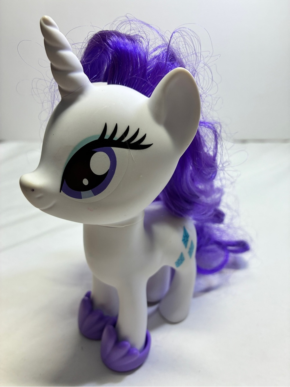 RARITY mlp my little pony white blue diamonds unicorn 2016 figure 6"